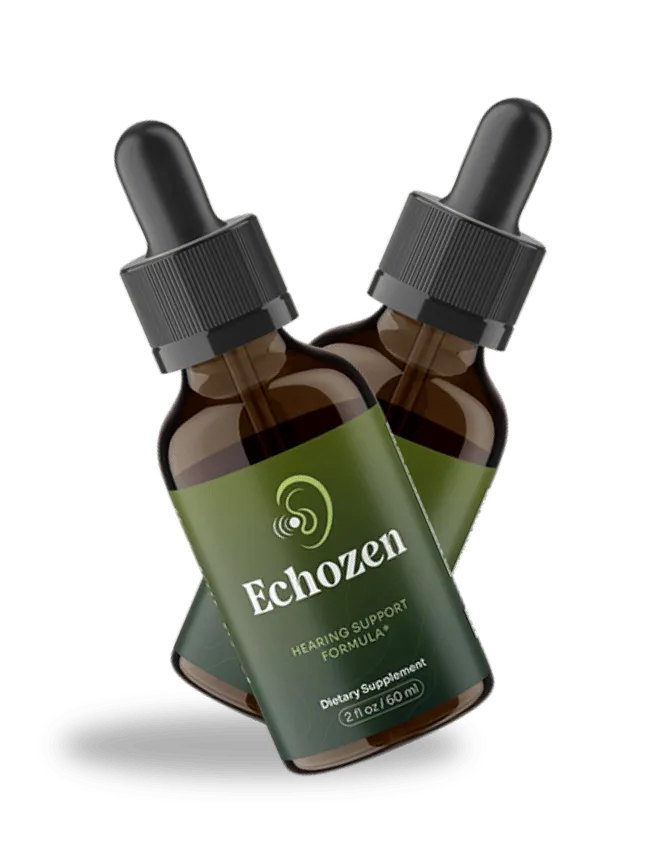 Echozen drops natural formula designed to support hearing clarity and reduce tinnitus-related discomfort